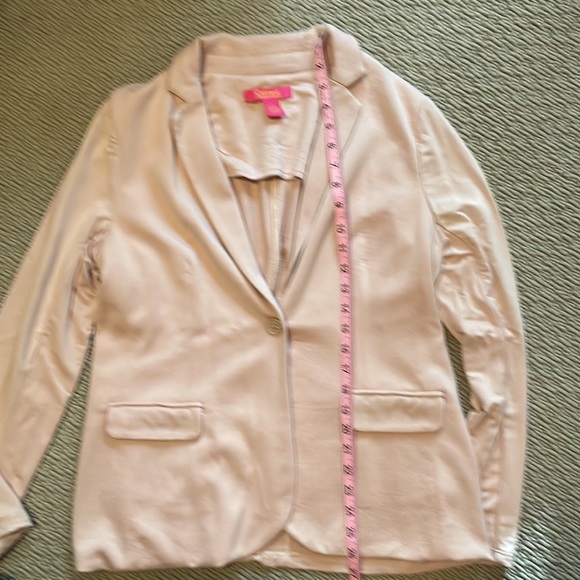 Catherine MaLandrino, pink knit blazer, XS - Picture 6 of 6